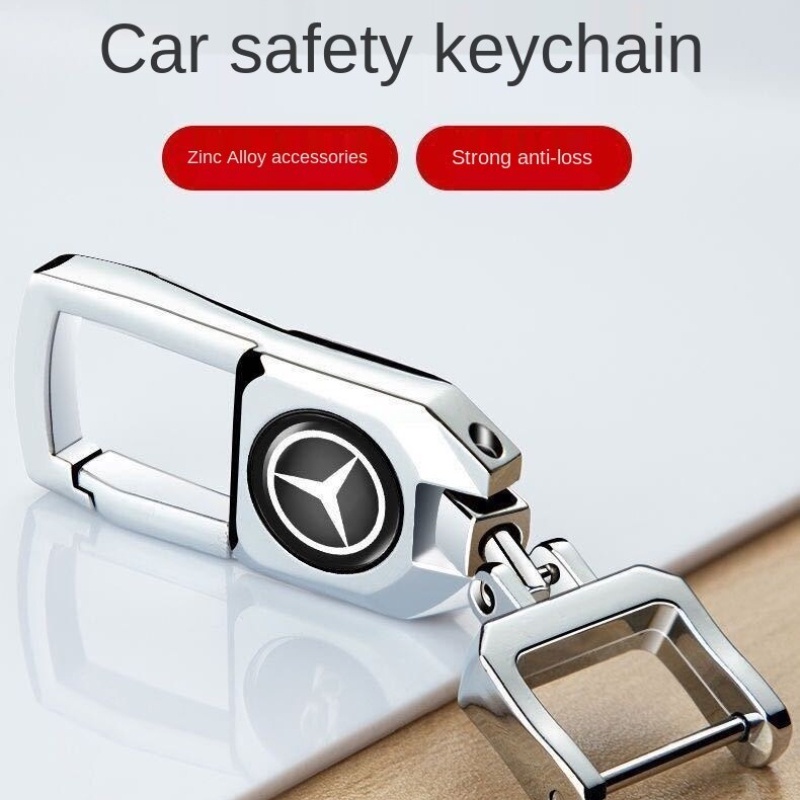 Gantungan Kunci Mobil 360derajat universal anti Hilang lock chain key ring Gantungan Kunci Istimewa Gantungan Kunci Rumah Variasi Model