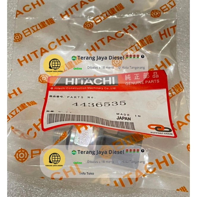 4436535 Switch Sensor Pressure Swing Hitachi Zaxis200 Zaxis 210