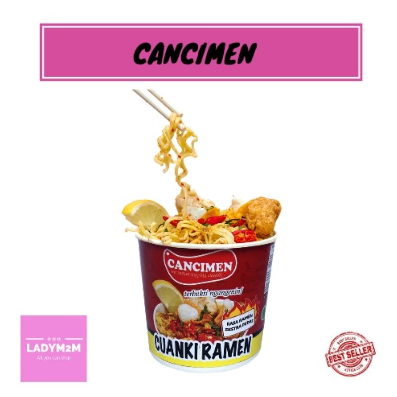 

Cancimen Cuangki Ramen best seller khas kota bandung