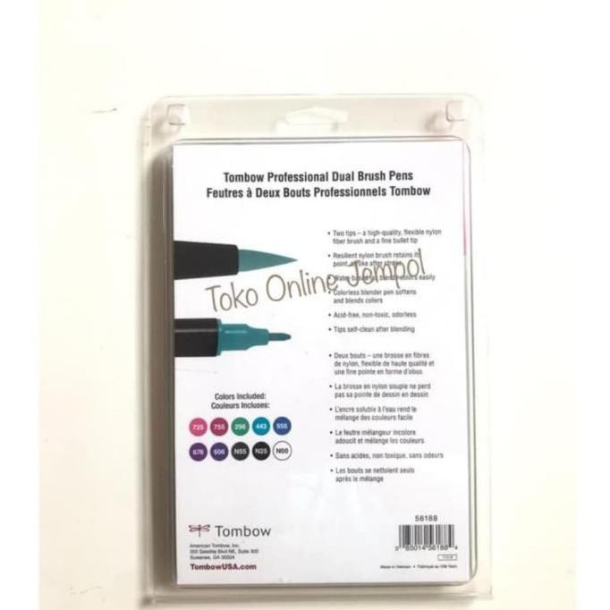 

BARANG BARU Set Galaxy Palette Tombow ABT Dual Brush Marker Spidol 56188 ATK0856