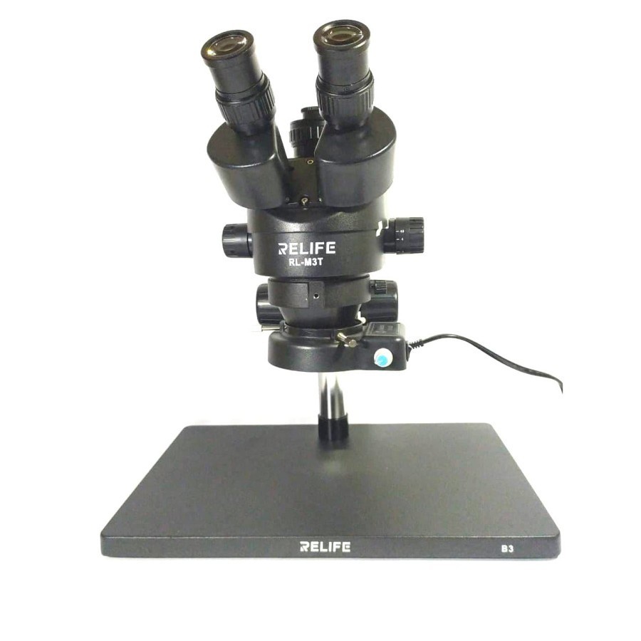 MICROSCOPE TRINOCULAR RELIFE M3T-B3+LED LAMP