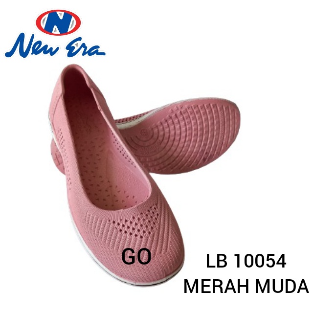 BB NEW ERA LB 10054 Sepatu Slip On Wanita Karet TERBARU Original Murah