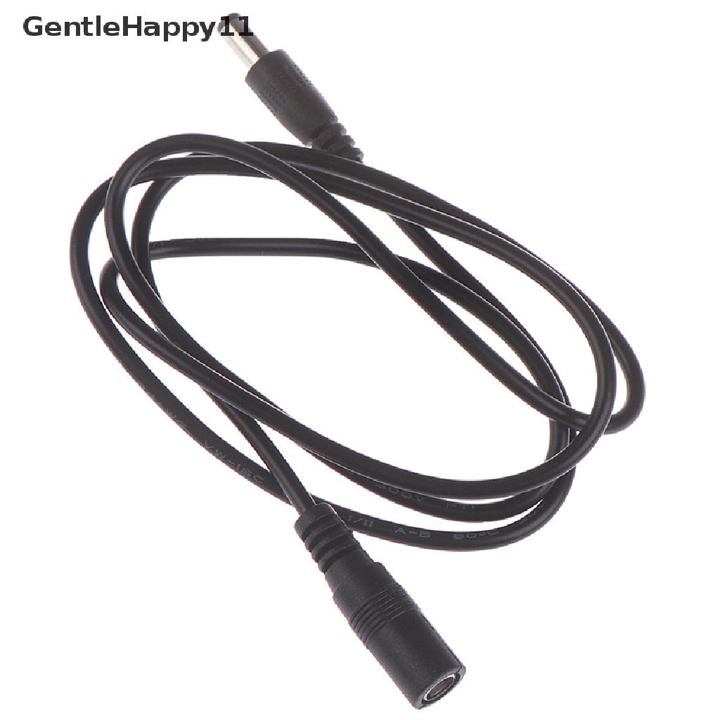 GentleHappy 5.5x 2.1mm DC 12v power extension cable cord female male for cctv camer ID