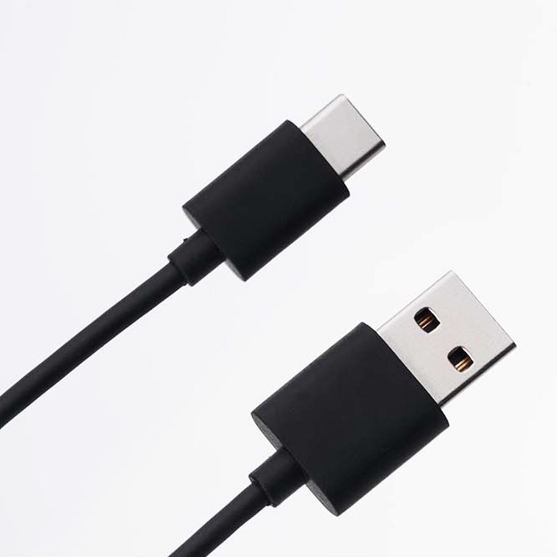 Kabel USB Type-C ORIGINAL XIAOMI Fast Charge 120cm - Hitam