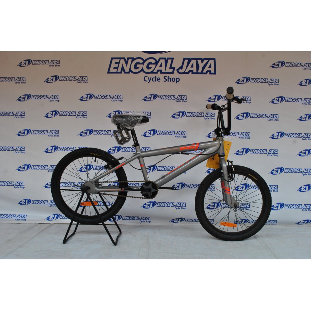 Sepeda Bmx United Epica Alloy Freestyle Frame Alloy Warna Silver