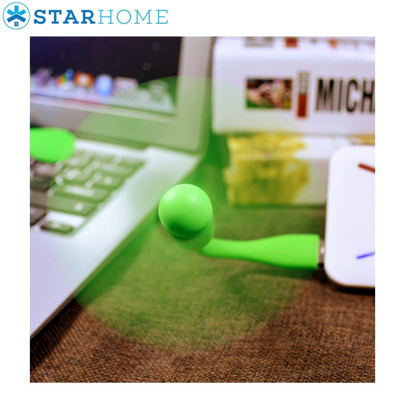 StarHome Kipas Angin Mini USB Flexible - USB Mini Fan Stick Aneka Warna