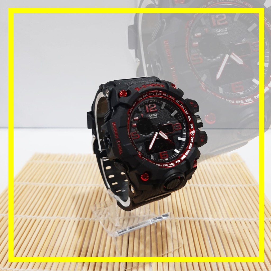 GARANSI TERMURAH!!! Jam Tangan Pria Murah Casio G-shock Dual Time GWG-1000