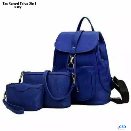 Tas ransel taiga 3in1/paket tas wanita multifungsi/ransel punggung murah/backpack ransel stylish