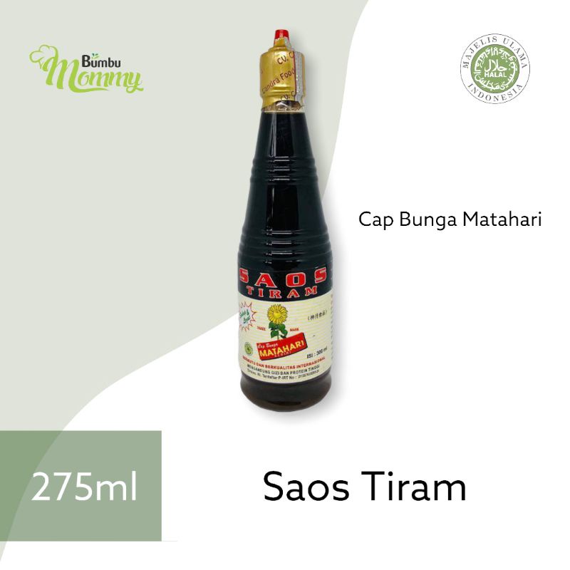 

Saos Tiram | Cap Bunga Matahari | HALAL | Ukuran 300ml