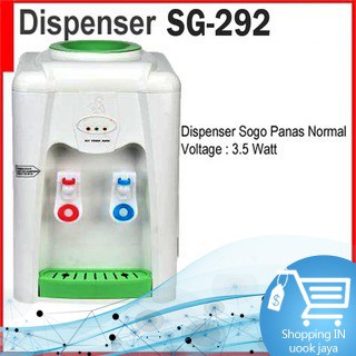 SOGO Dispenser Air Hot Dan Normal Hemat Bergaransi SG-292/SG-288-SG-292