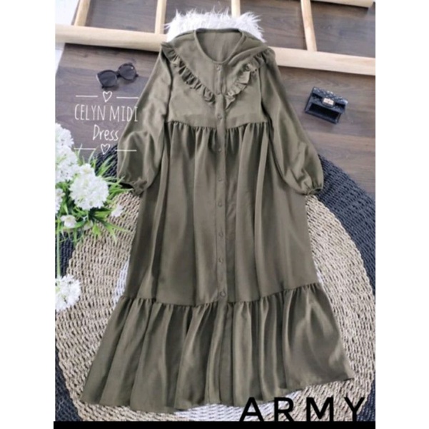 MIDI DRESS BY YAYUKU