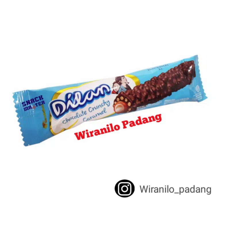 

Dilan Chocolate Crunchy Caramel 1 Pcs - Wiranilo Padang