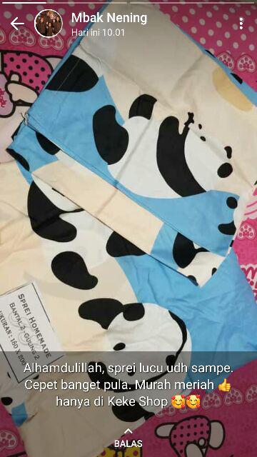 Sprei Homemade Motif Star