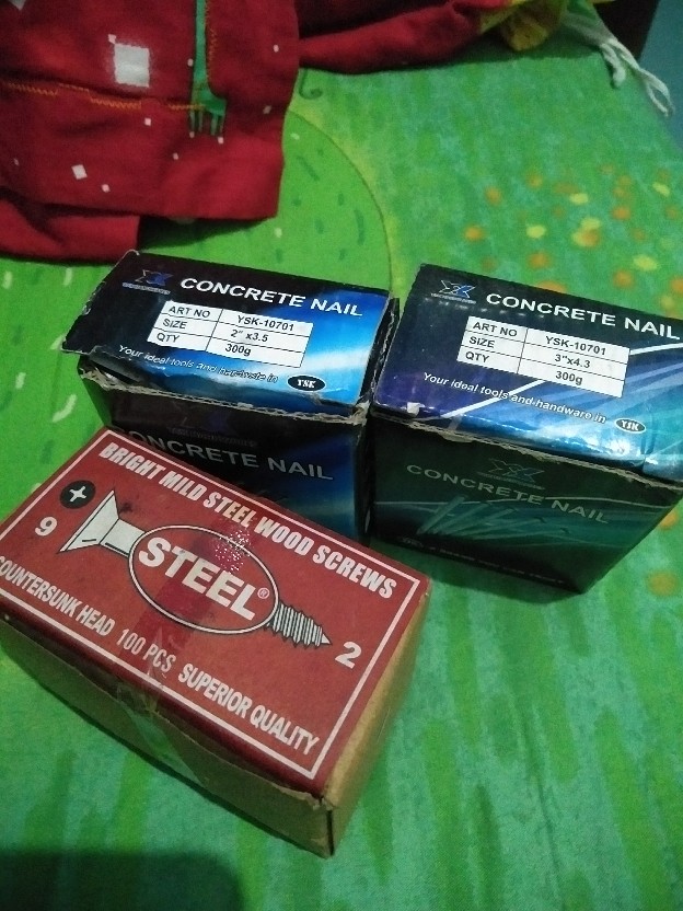 Sekrup Kayu / Skrup Kayu Kepala Plus 2 Inch X 9 Steel