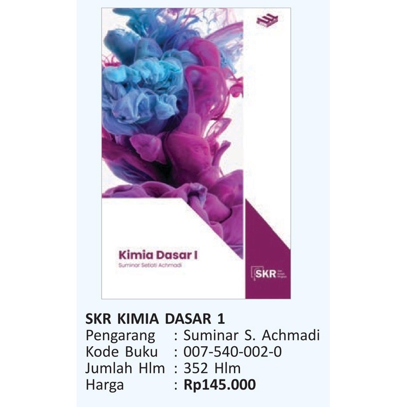 

Buku Erlangga SERI KULIAH RINGKAS: KIMIA DASAR 1/0075400020