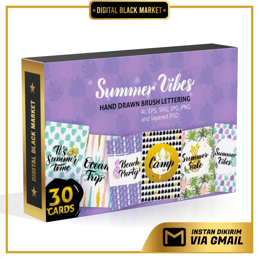 Summer Greeting Posters - Photoshop