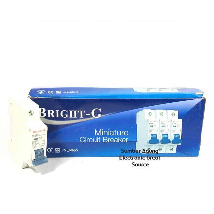 MCB Bright G Berkualitas 2A 4A 6A 10A Bagus BrightG