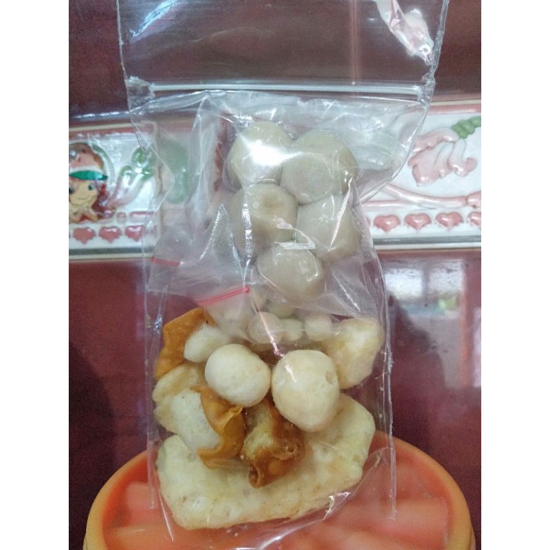 Baso Aci, Seblak, Cuanki Instan (pouch kecil)