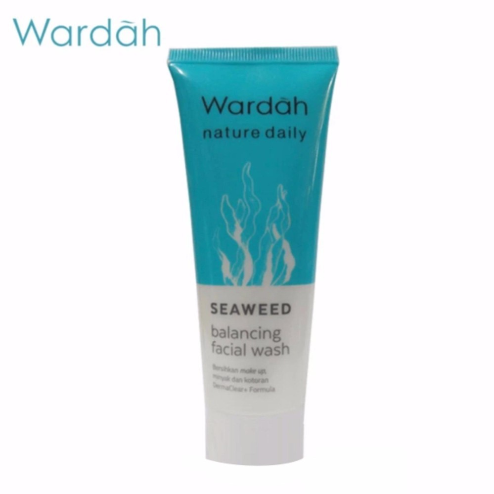 Wardah Seaweed Balancing Facial Wash 60ml