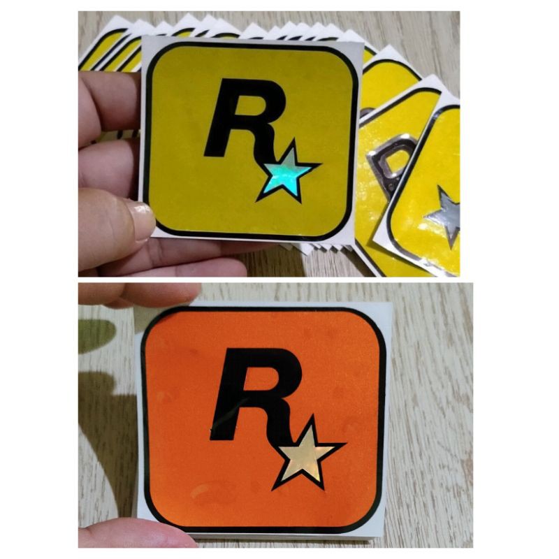 STICKER ROCKSTAR CUTTING