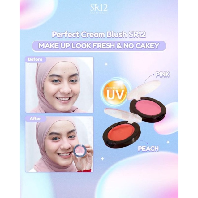 Perfect Cream Blush SR12 - Blush On Perona Pipi