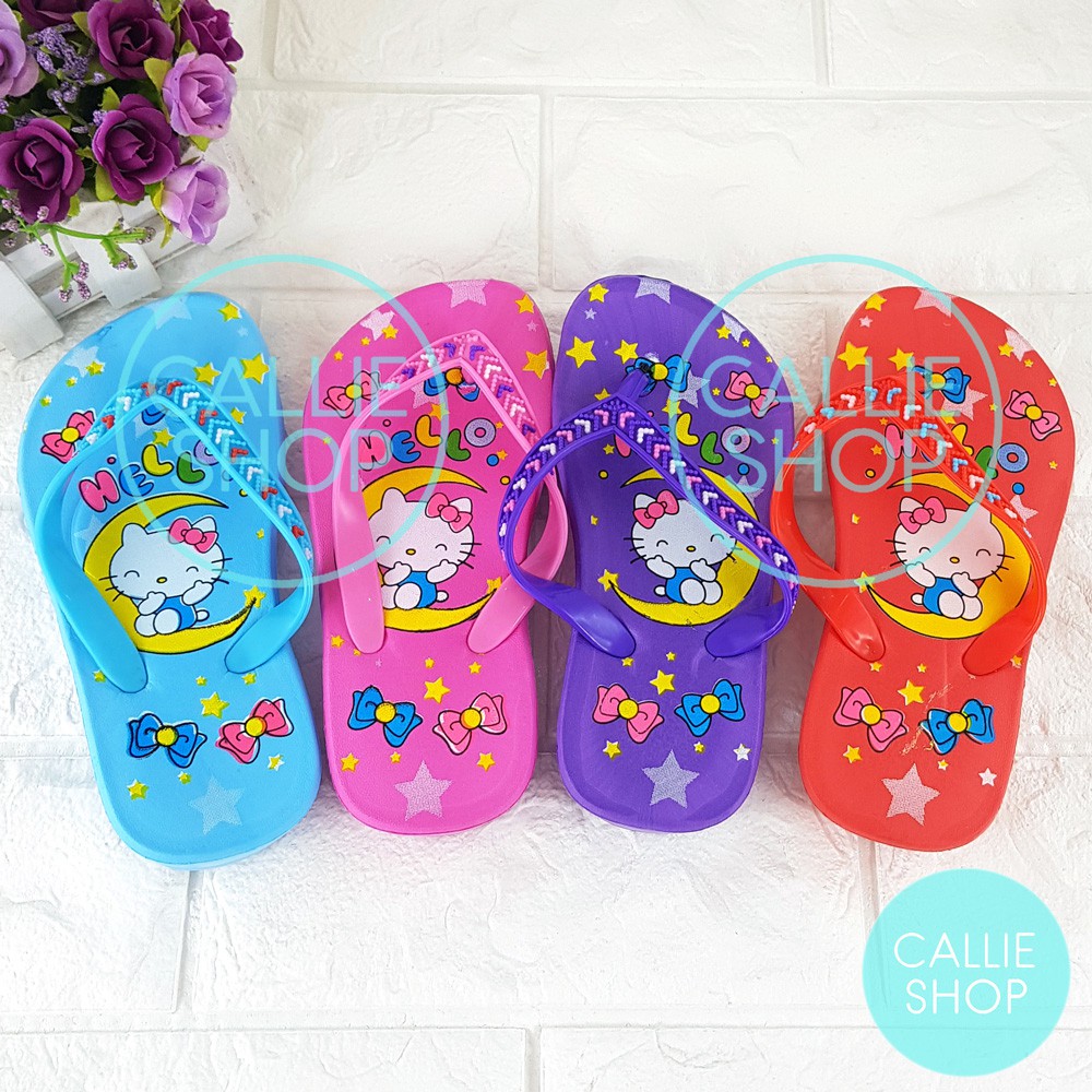 Sandal Anak Bergambar Lucu PLNHKSABIT warna random