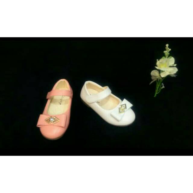 SEPATU ANAK V-KIDS 1902 PUTIH & PINK