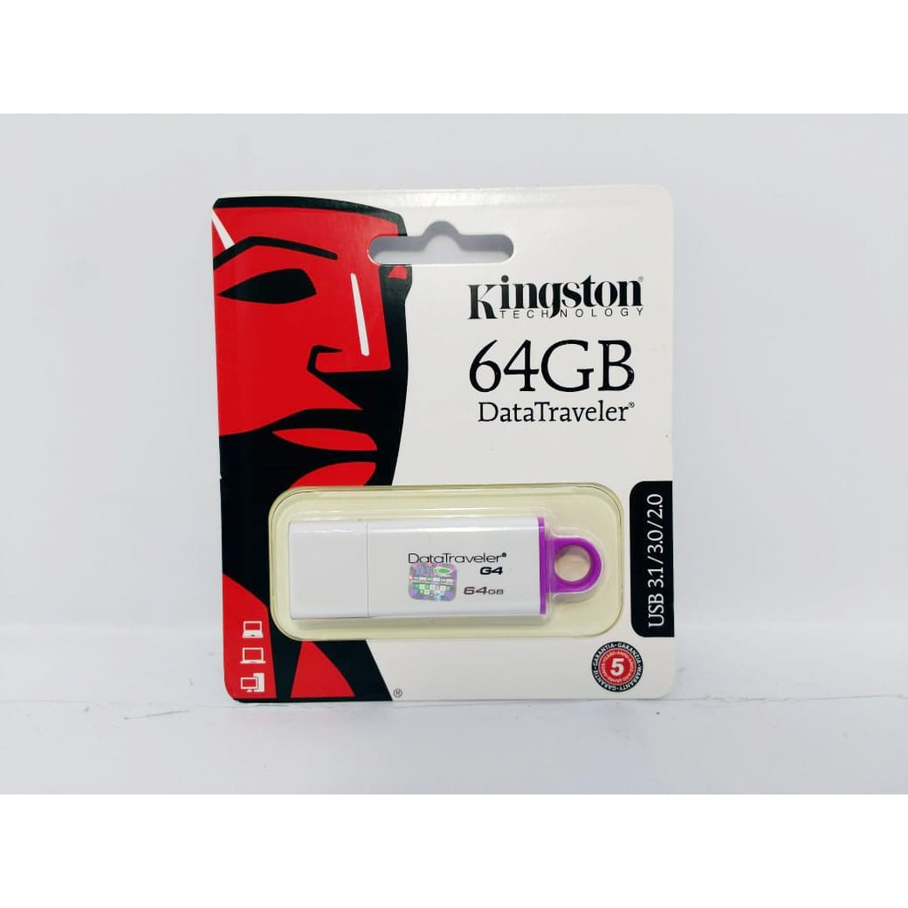 Kingston Datatraveler G4-64gb Usb 3.0 Original Flashdisk kingston 64gb original flashdisk 64gb