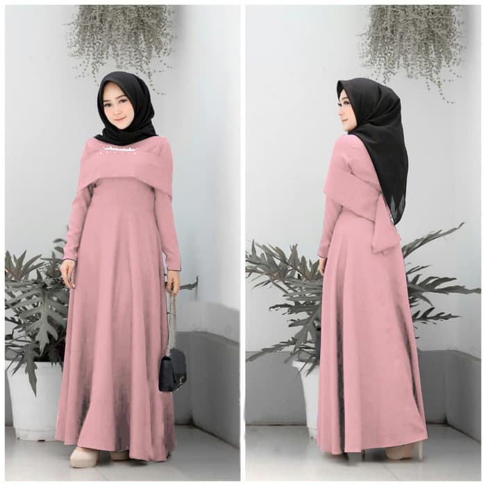 Gamis Lebaran 2020 Remaja Model Gamis Terbaru Maxy Titian Dusty Gamis 0121 Sd0 Baju Gamis Wa 96pgu Shopee Indonesia