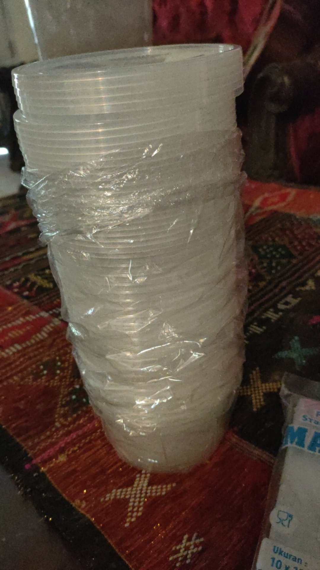 Thinwall Bulat Mangkok Tebal Tahan Panas Microwave Fim 450ml