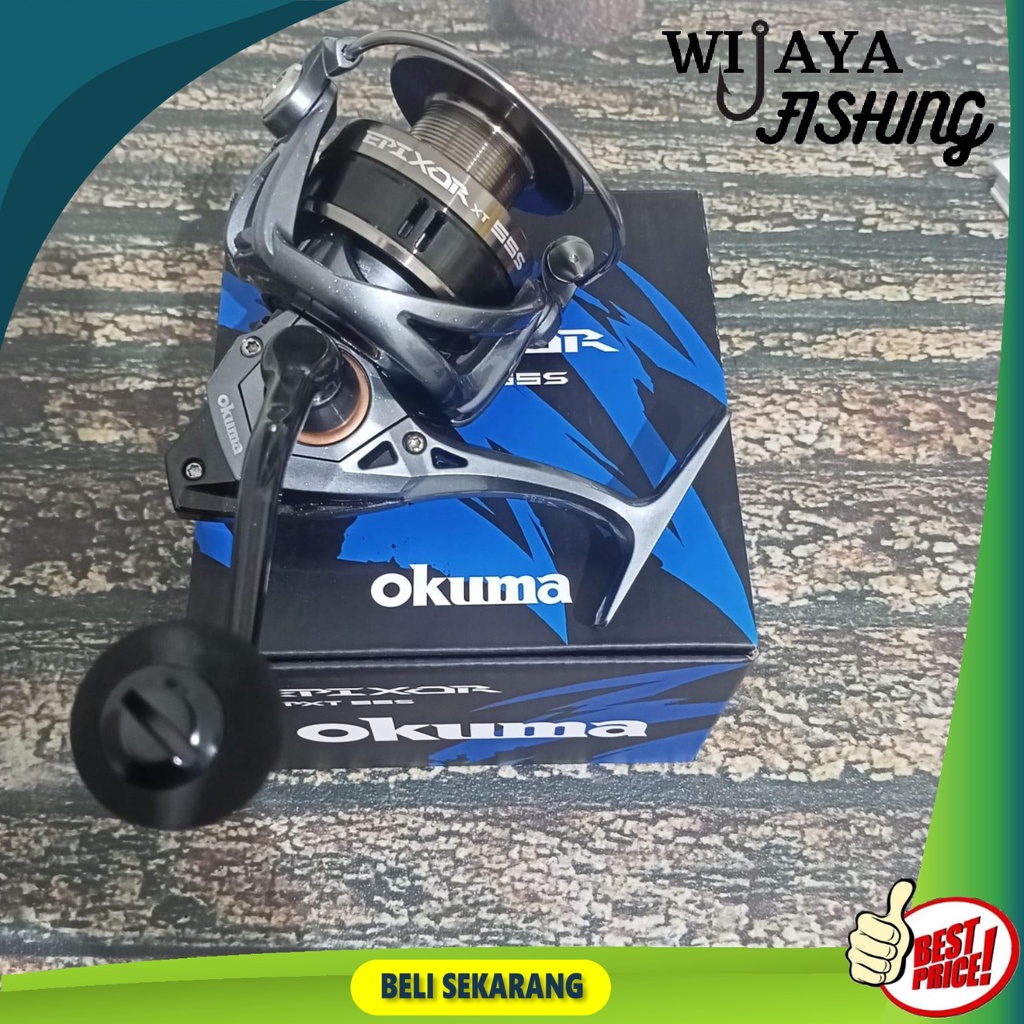 REEL PANCING OKUMA EPIXOR XT EPXT 20S, EPXT 30S, EPXT 40S dan EPXT 55 POWER HANDLE SALT WATER