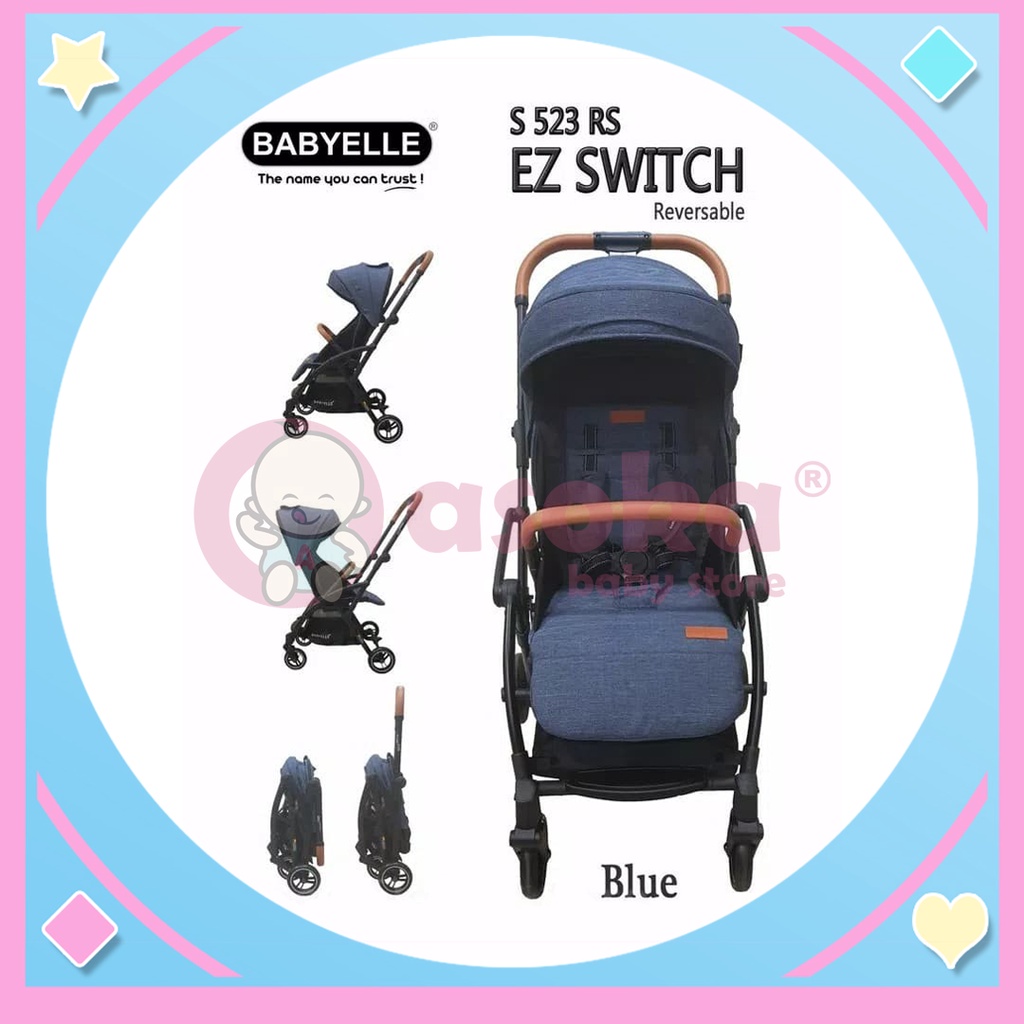 Stroller Babyelle EZ Switch S523 RS - Kereta Dorong Bayi ASOKA