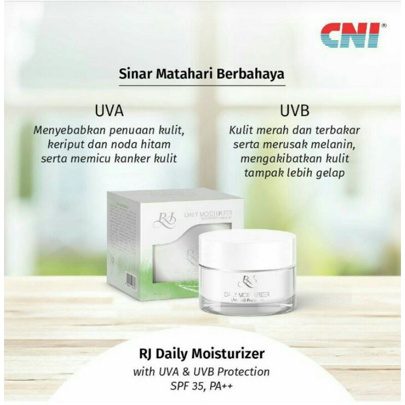 CNI Rj Daily Moisturizer || Pelembab Wajah || Pencerah Wajah |`