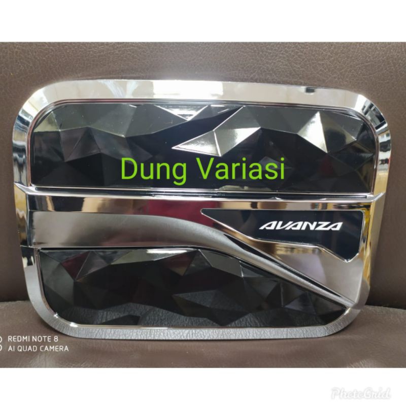 tank cover/tutup tangki mobil all new Avanza 2012-2019 diamond