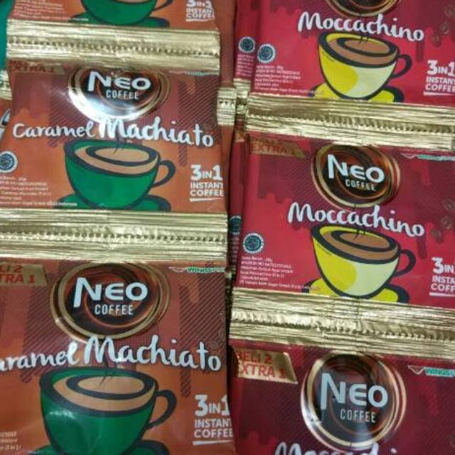 Neo coffee 3in1 sachet 20gr (renceng )