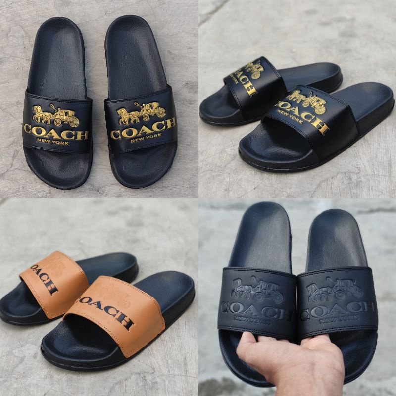 Sendal Selop Coach Pria wanita Sandal slide Sandal Distro premium