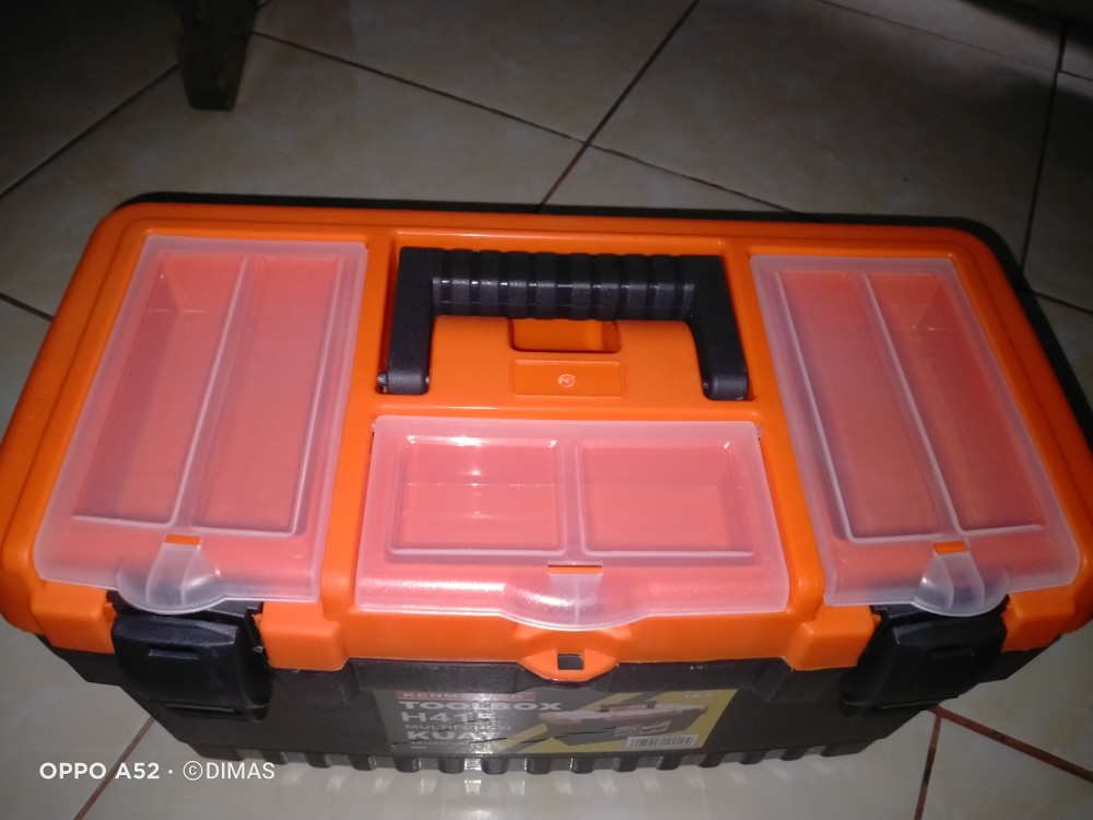 Kenmaster Tool Box H415 Mano Toolbox Kapasitas Besar