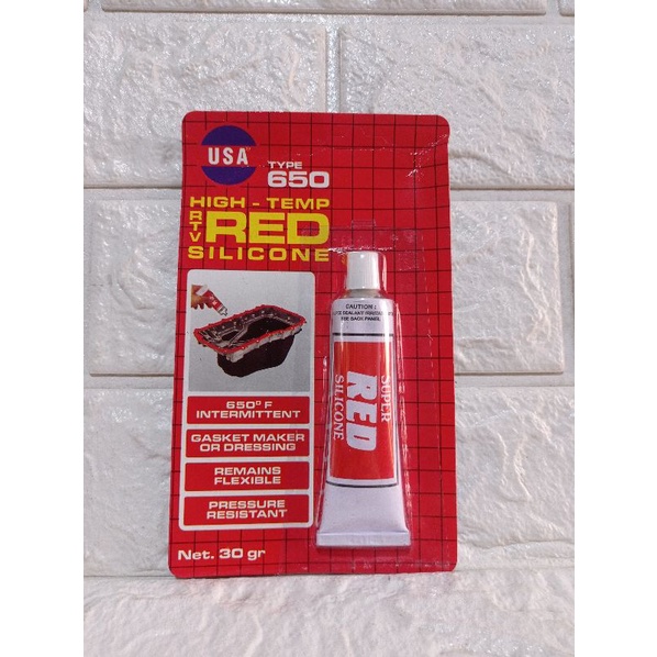 

Lem Silicon Red USA 30g
