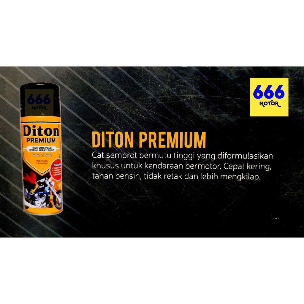 666MOTOR CAT SEMPROT FLORESCENT / STABILO DITON PREMIUM **