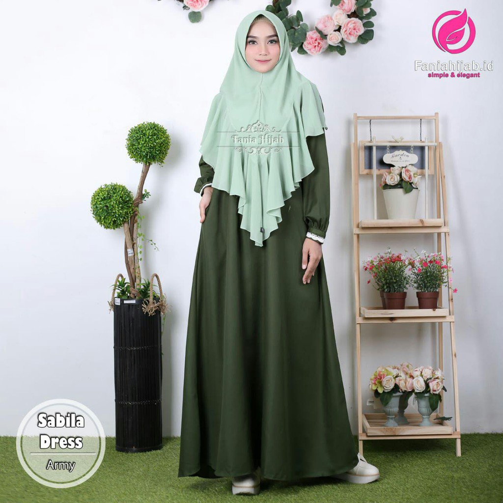 SABILA DRESS BY FANIA HIJAB / GAMIS TOYOBO SABILA DRESS