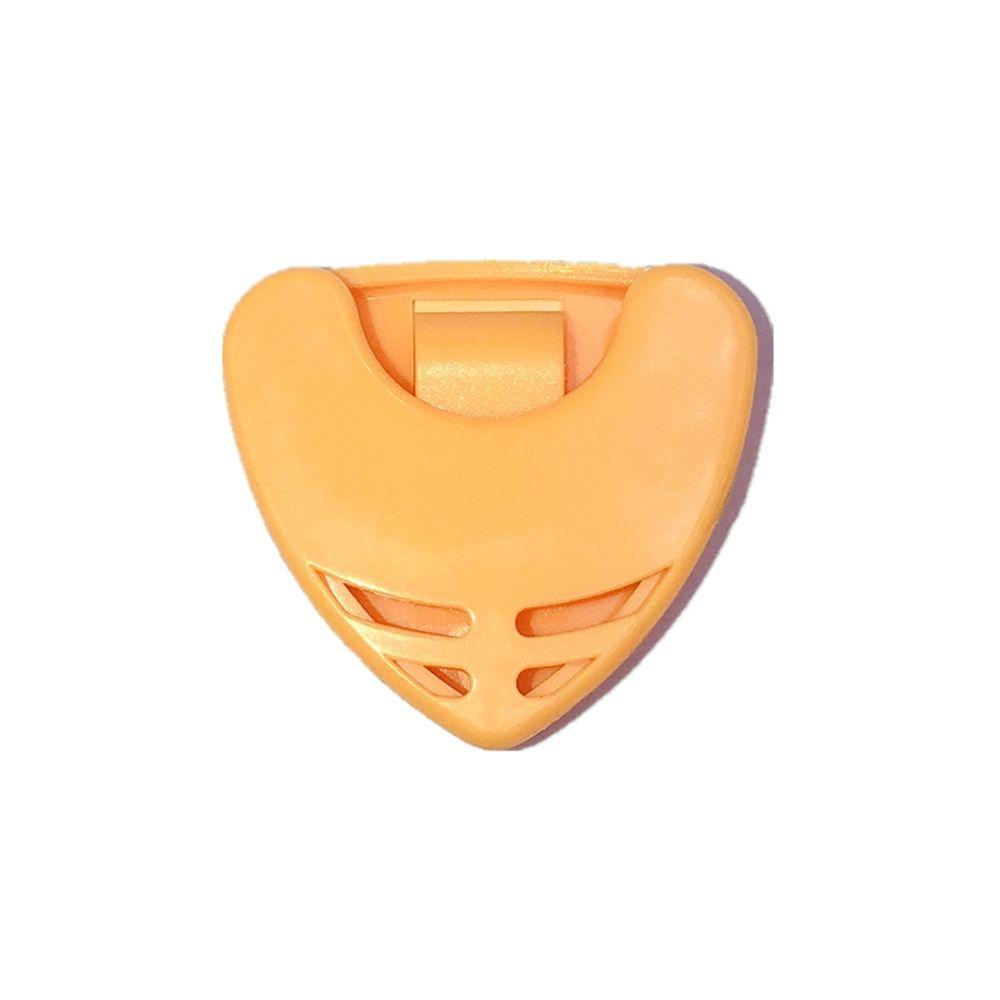 [Elegan] Holder Pick Gitar Nyaman Acak Plectrum Guitar Pick Plectrum Holder Case Penyimpanan Cepat Pick Mediator