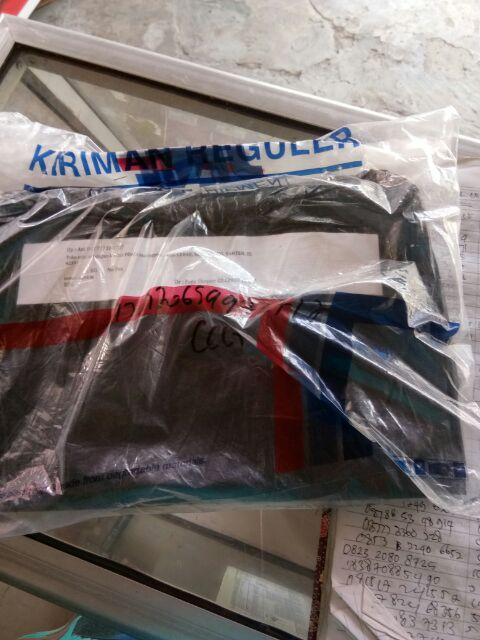 Freypv 8092 A Slimfit Long Black Batik Songket M-l Kemeja Batik