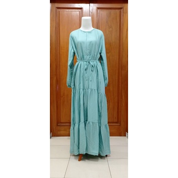 GAMIS SUSUN RAYON PREMIUM-Mustard