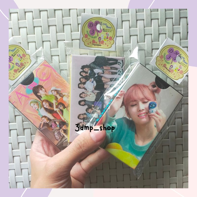 [30 lembar] lomocard lomo photo card twice coaster signal knock knock momo