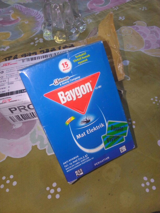 Obat Nyamuk Baygon Elektrik/ Baygon Mat 15 Mat