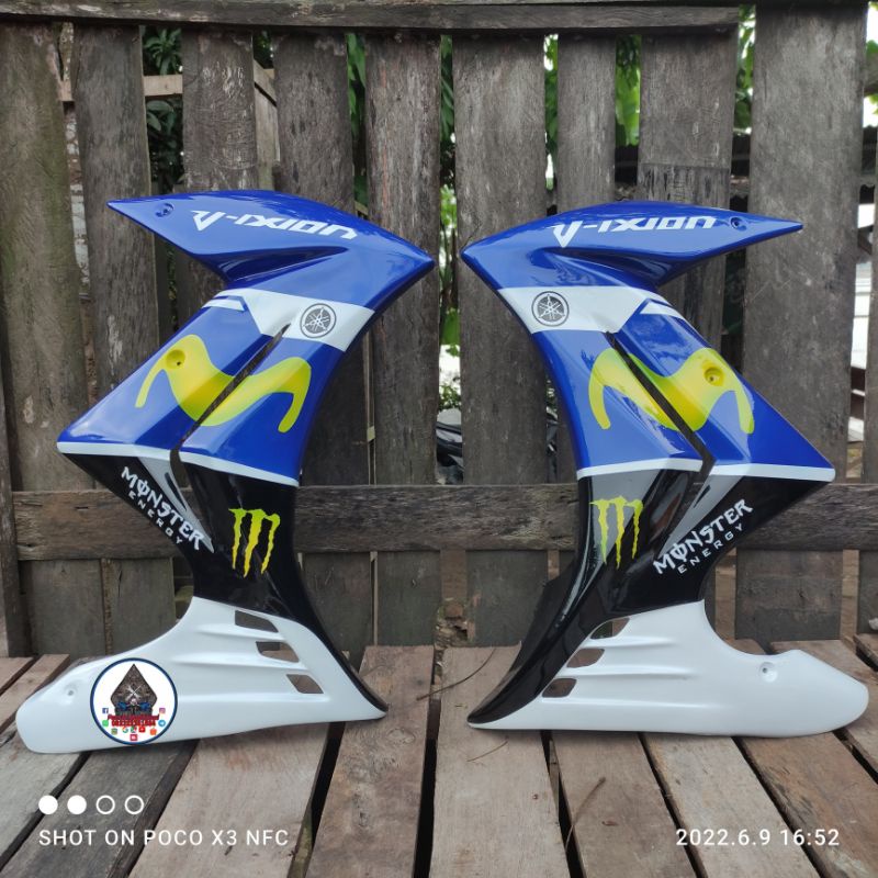 Sayap Vixion Half Fairing Model R125 PNP Vixion New Vixion Lightning New Vixion Advance 2013 - 2016