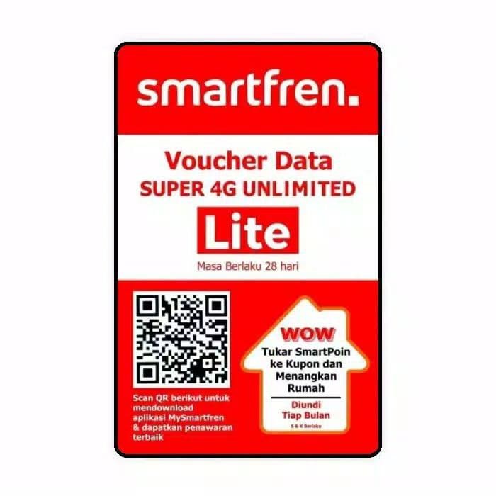 Voucher Data Smartfren Unlimited LITE