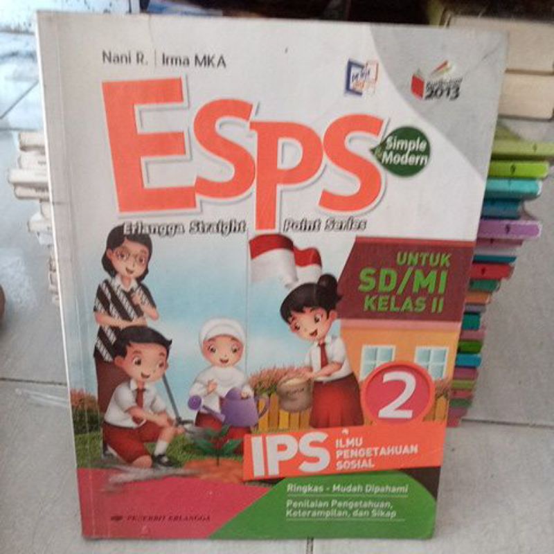 buku esps SD kelas 2 IPS