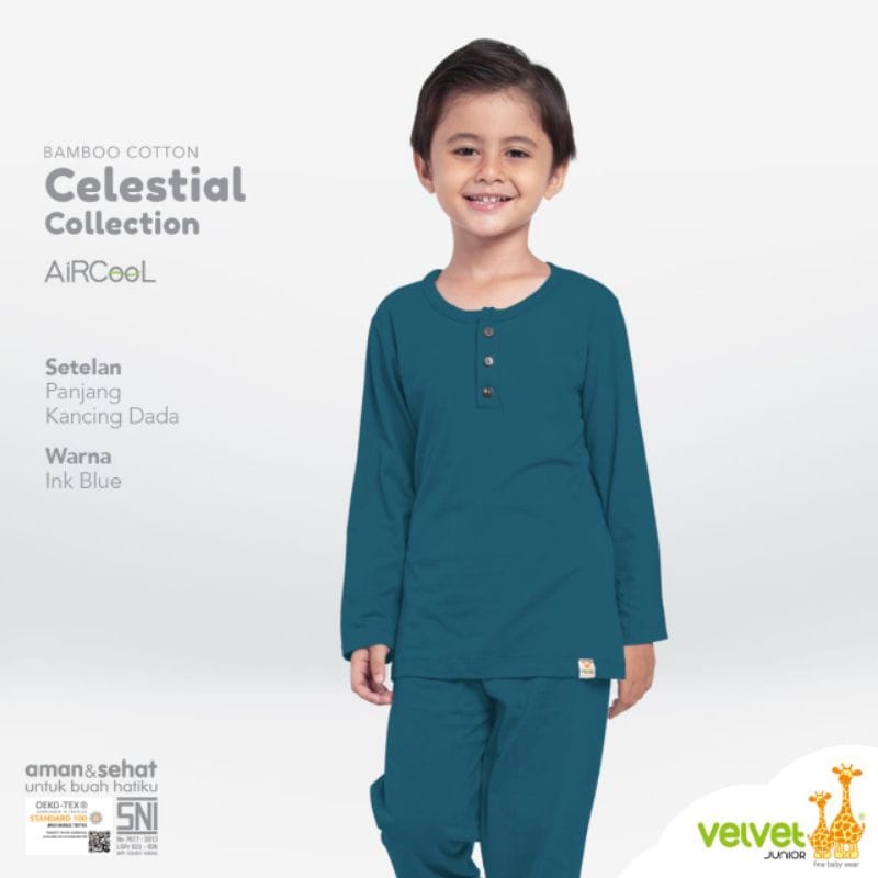 Velvet Junior Celestial collection setelan panjang