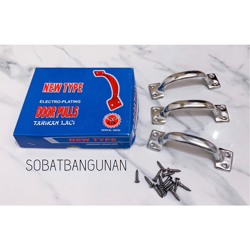 TARIKAN LEMARI ALUMINIUM 4” / HANDLE LEMARI ALUMINIUM 4”